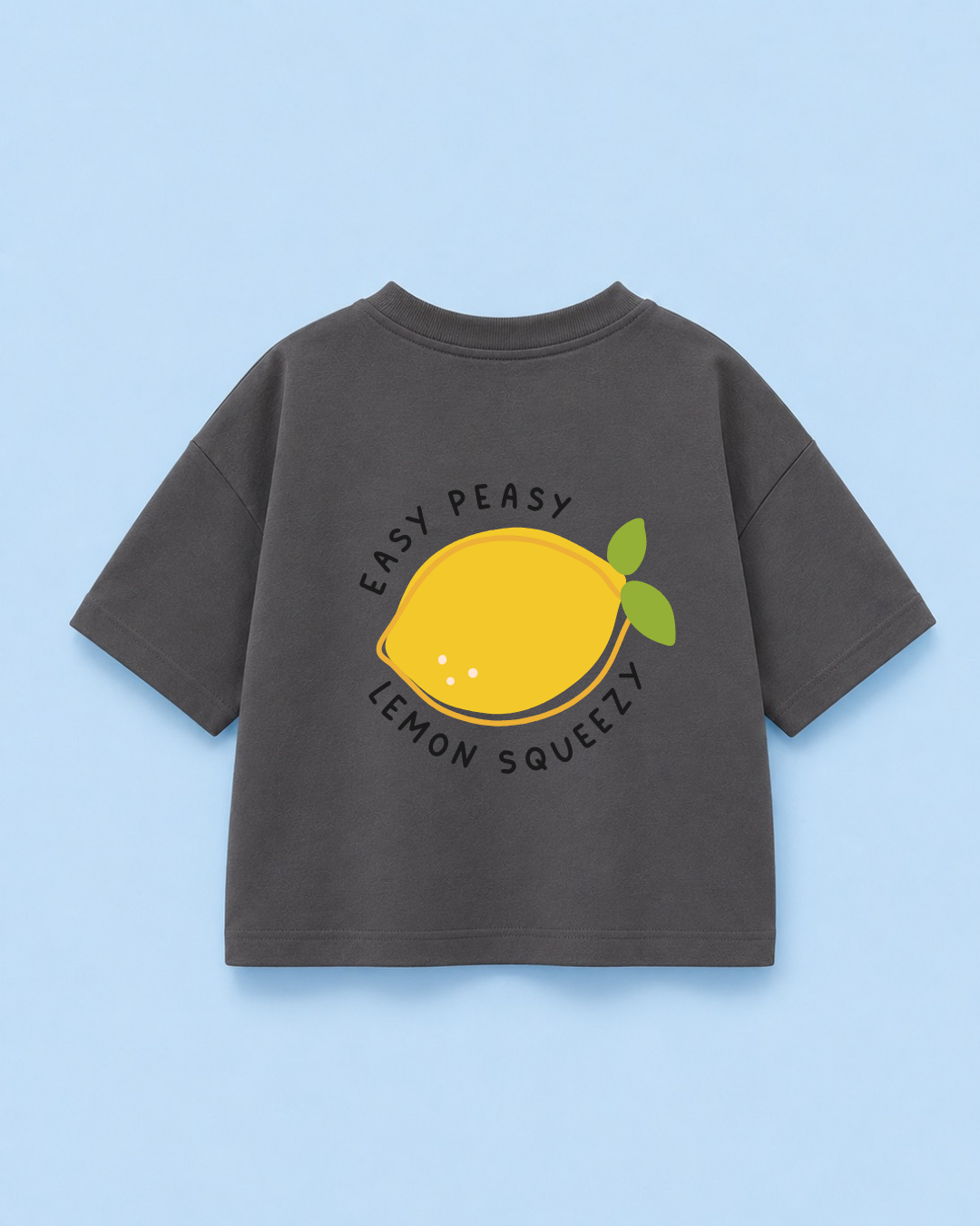 Bügelbild Zitrone - Easy Peasy Lemon Squeezy - Iron On