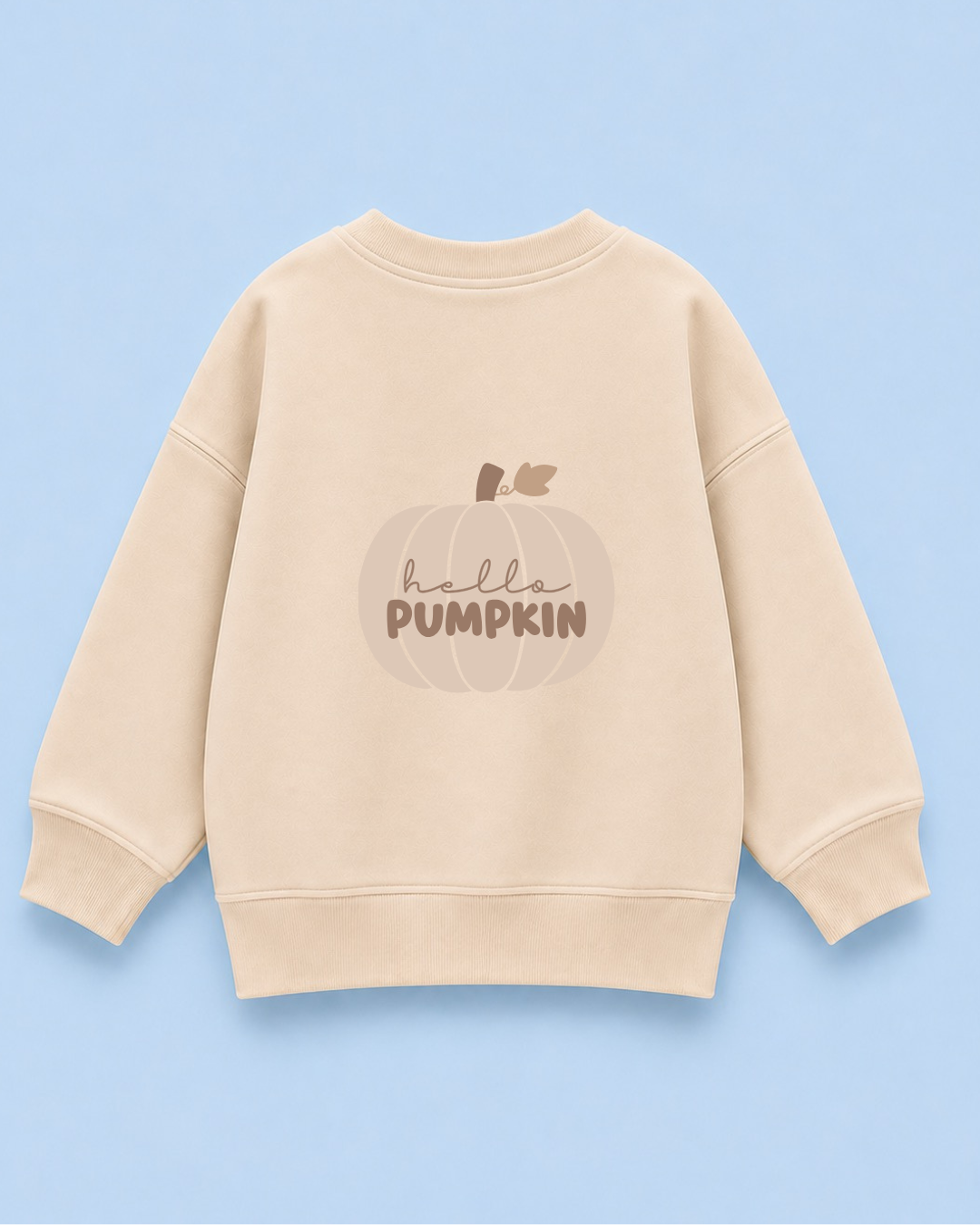Bügelbild Kürbis - Hello Pumpkin - Smiley I DTF Transfer zum Aufbügeln