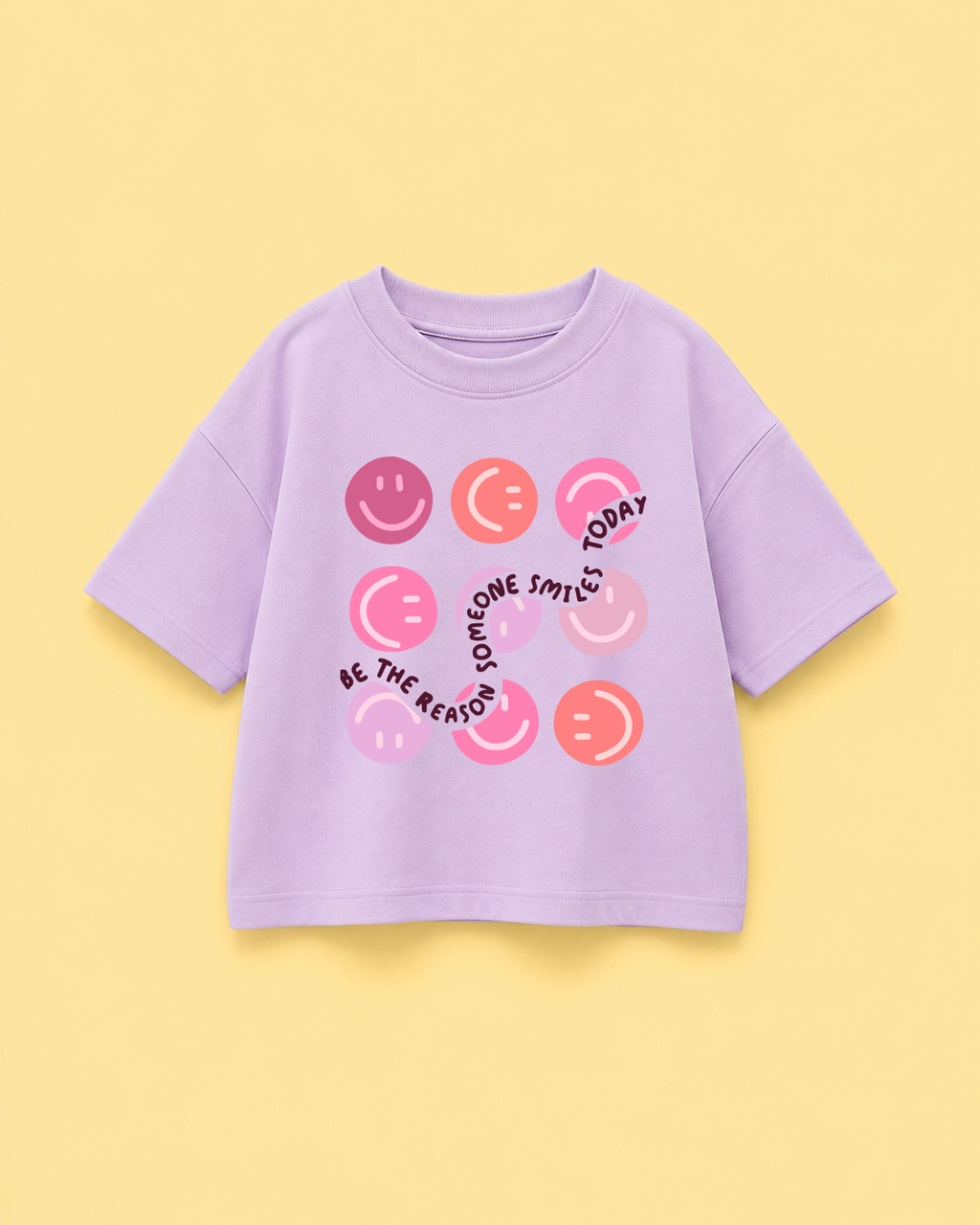 Bügelbild Smiley - Spruch Kids I DTF Zum Aufbügeln