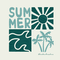 Plotterdatei Meer - Summer Bundle - Sommer Palmen Beach - Sweatshirt - PNG DXF PDF SVG