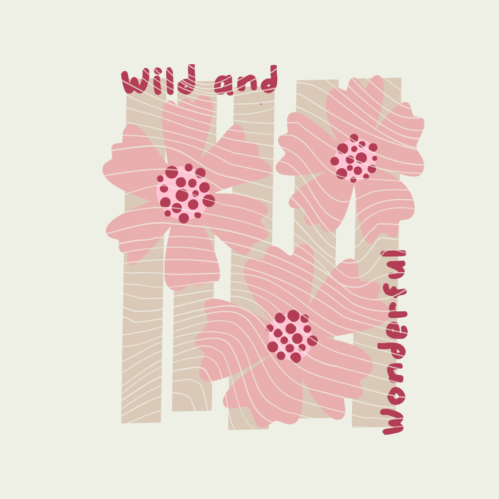 Plotterdatei Blumen - Wild & Wonderful - PNG DXF PDF SVG