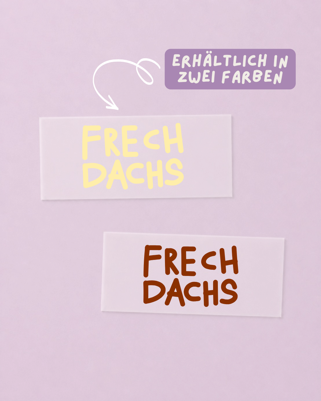 Bügelbild Kids -  Frechdachs - Iron On