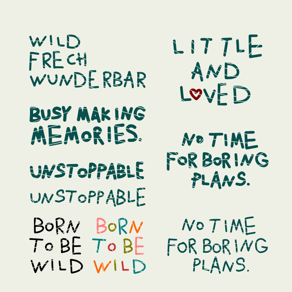 Plotterdatei Kids Sprüche - Freche Quotes - PNG DXF PDF SVG