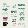 Plotterdatei Kids Sprüche - Freche Quotes - PNG DXF PDF SVG