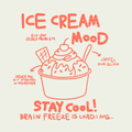 Plotterdatei Eis - Ice Cream Mood -Sommer, Partnerlook - PNG DXF PDF SVG