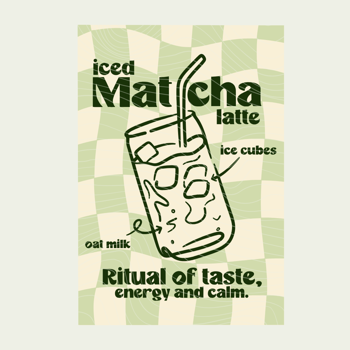 Plotterdatei Matcha - Rückenprint Matcha Lover - PNG DXF PDF SVG