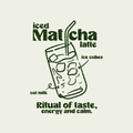 Plotterdatei Matcha - Rückenprint Matcha Lover - PNG DXF PDF SVG