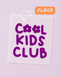 FLOCK Patch - MINI - Cool Kids Club - FLOCK Iron On