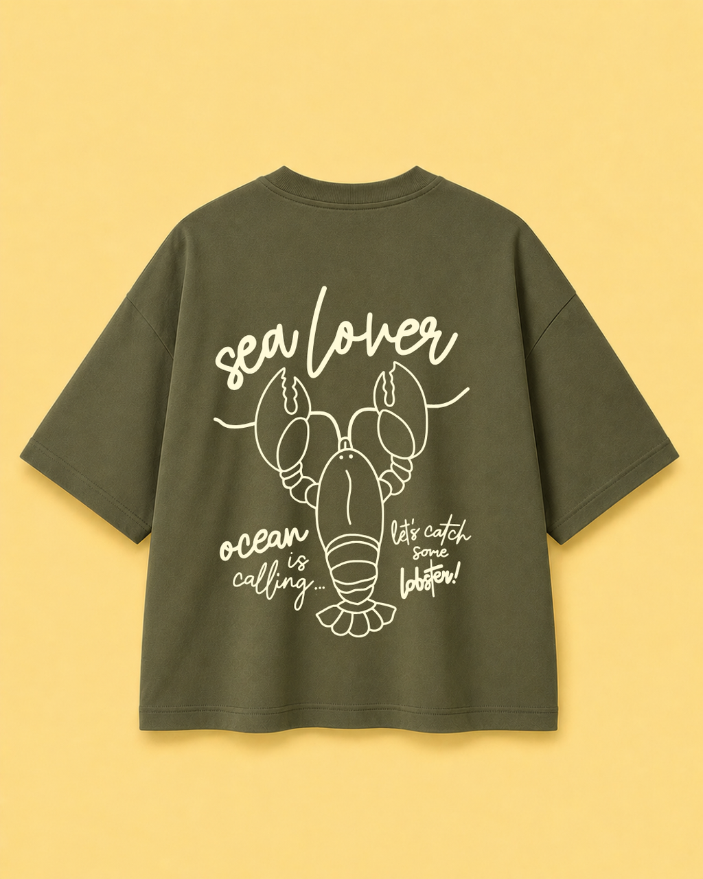 Bügelbild Hummer - Sea Lover Lobster - Iron On