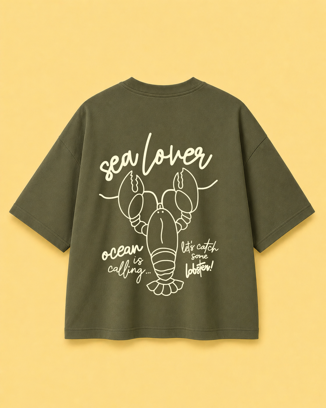 Bügelbild Hummer - Sea Lover Lobster - Iron On